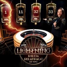 Ruleta Rel??mpago en Vivo