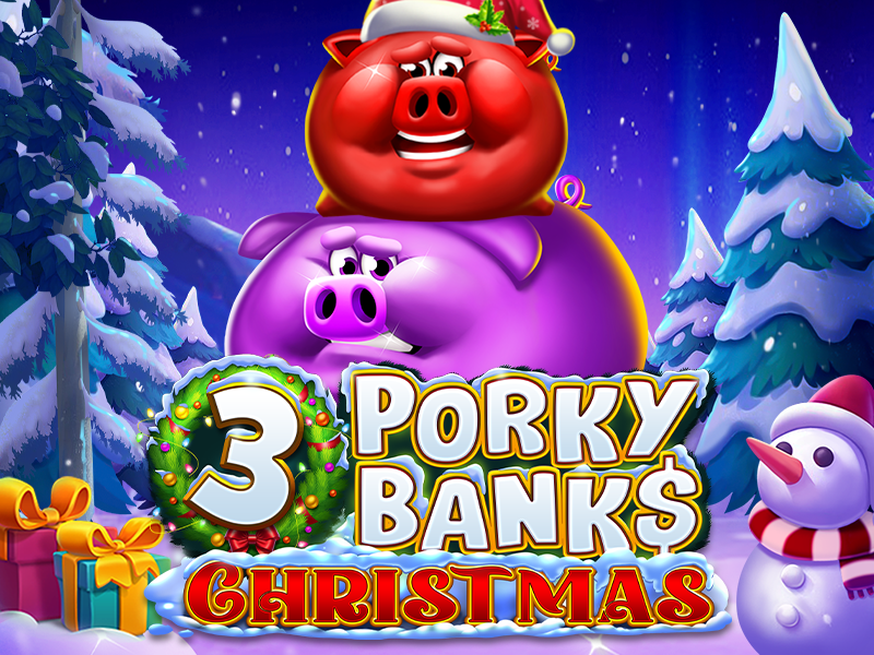 3 Porky Banks: Christmas Edition